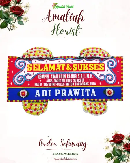 Papan Bunga Ucapan Selamat Mojokusumo